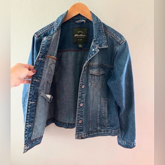Vintage Eddie Bauer Denim Jacket // Large - Picture 4 of 5